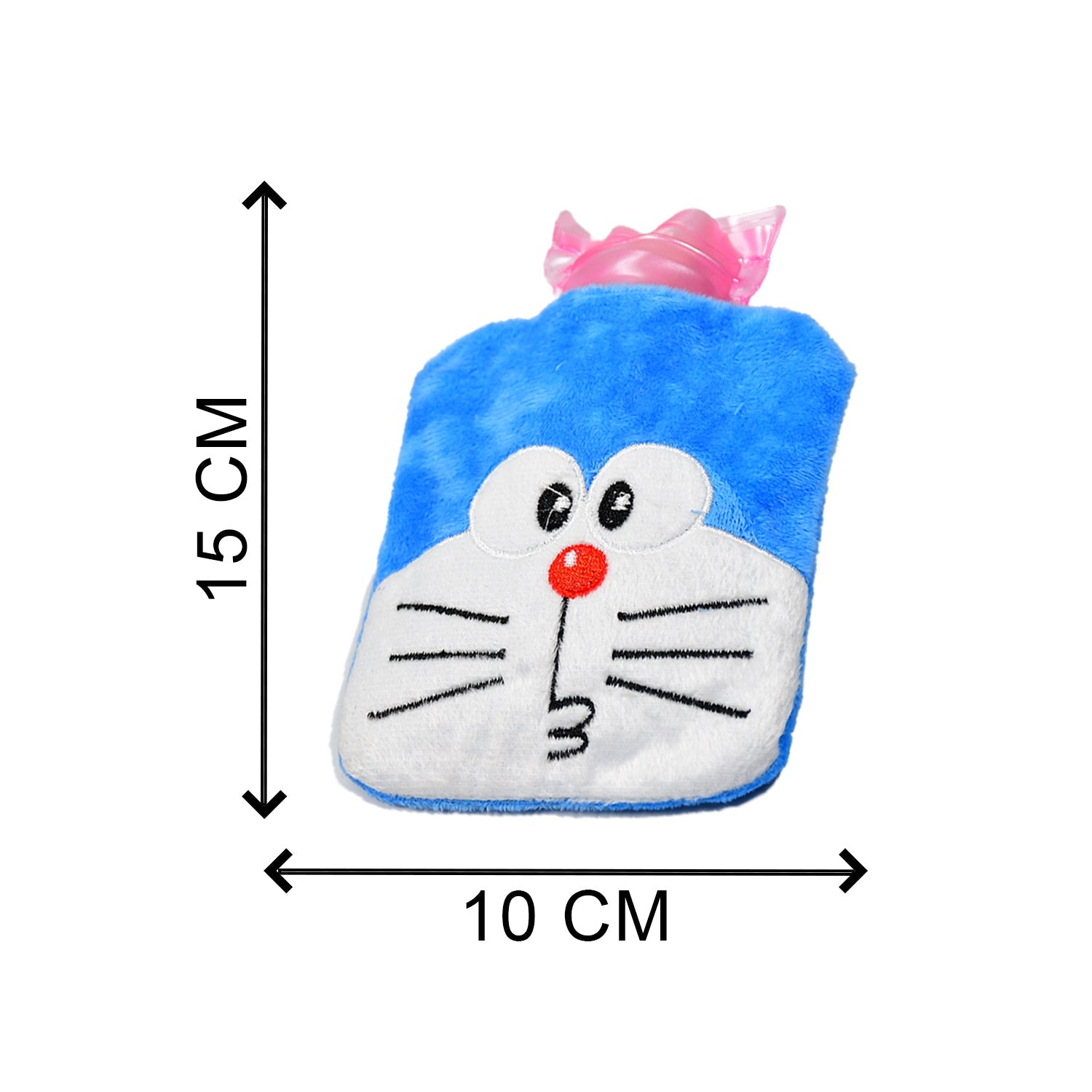 6504 Doremon small Hot Water Bag with Cover for Pain Relief, Neck, Shoulder Pain and Hand, Feet Warmer, Menstrual Cramps. DeoDap 6504 Doremon small Hot Water Bag with Cover for Pain Relief, Neck, Shoulder Pain and Hand, Feet Warmer, Menstrual Cramps. DeoDap